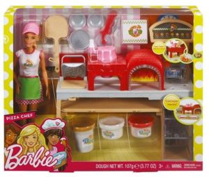 Lalka Barbie Mattel Pizzeria. Zestaw z lalką (FHR09) 1