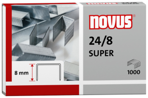 Novus Zszywki 24/8 super x 1000 (040-0038 NO) 1
