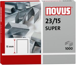 Novus Zszywki 23/15 super x 1000 (042-0044 NO) 1