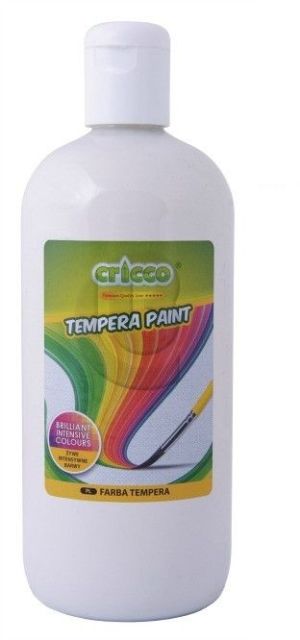 Cricco Farba Tempera Biała 500 ml (CR500/B) 1