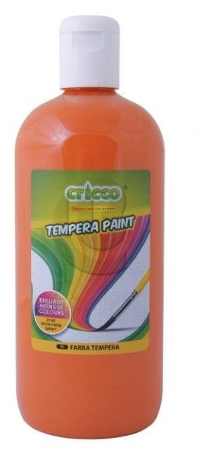 Cricco Farba Tempera 500ML pomarańczowa (CR500/P) 1