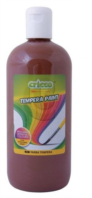 Cricco Farba tempera Cricco 500ML brązowa (CR500/BR) 1