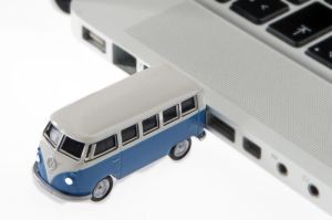Pendrive Autodrive GENIE PAMIĘĆ USB 16GB VW bully niebieski (12547) 3