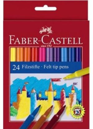 Faber-Castell Flamastry 24 kolory 1