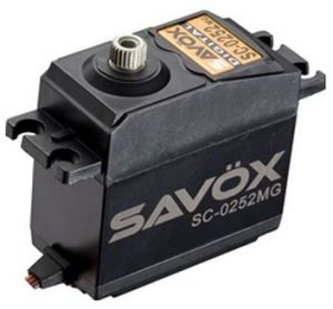 Savox Serwo standard SC-0252MG 49g (10,5kg/ 0,19sec) (1SV2303) 1