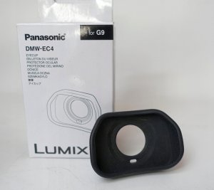 Panasonic Panasonic DMW-EC4GU-K Big Eye Cup for Lumix G9 - DMW-EC4GU-K 1