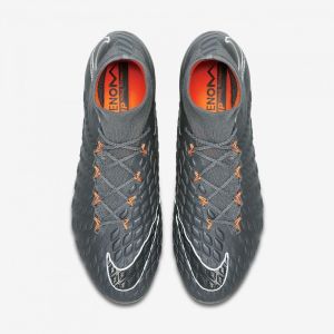 Nike Buty piłkarskie Hypervenom Phantom 3 Elite DF FG AC szare r. 45 (AH7269 081) 4