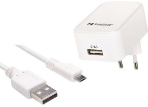 Ładowarka Sandberg Micro USB 2.4A (441-04) 1