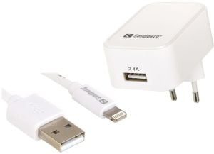 Ładowarka Sandberg 1x USB-A 2.4 A (441-03) 1