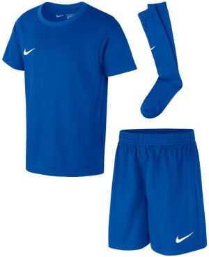 Nike Komplet piłkarski Dry Park Kit Set Junior niebieski r. M (110-116 cm) (AH5487-463) 1