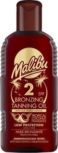 Malibu Bronzing Tanning Oil SPF2 W 200 1