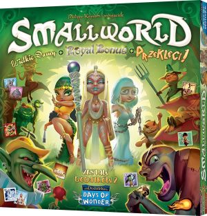 Rebel Dodatek do gry Small World: Wielkie damy + Royal Bonus + Przeklęci! 1