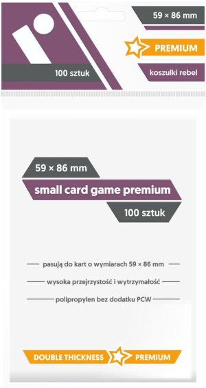Rebel Koszulki Small Card GP 59x86 (100sztuk) 1