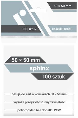 Rebel Koszulki Sphinx 50x50 (100sztuk) 1