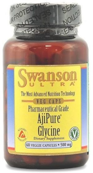 Swanson AJiPure Glicyna 60 kapsułek 1