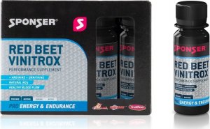 Sponser Napój SPONSER RED BEET VINITROX pudełko (4szt. x 60ml) - SPN-81-046 1