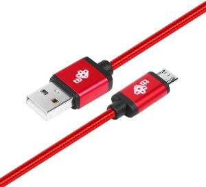 Kabel USB TB Print USB-A - 1.5 m Czerwony (AKTBXKU2SBA150R) 2
