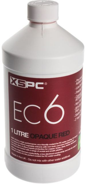 XSPC płyn chłodzący EC6 Coolant, 1L, czerwony (5060175589071) 1