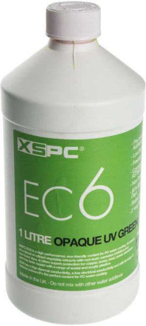 XSPC płyn chłodzący EC6 Coolant, 1L, zielony UV (5060175589064) 1
