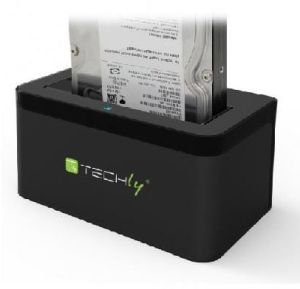 Stacja dokująca Techly HDD/SSD Techly I-CASE SATA-TST48 USB-C 3.1, SATA 2,5/3,5", czarna (028740) 1