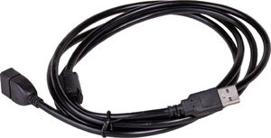 Kabel USB Akyga USB-A - USB-A 1.8 m Czarny (AK-USB-07) 1