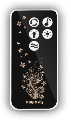 Milly Mally Kołyska/Cradle Sweet Melody 4w1pilot Simple Gray 2