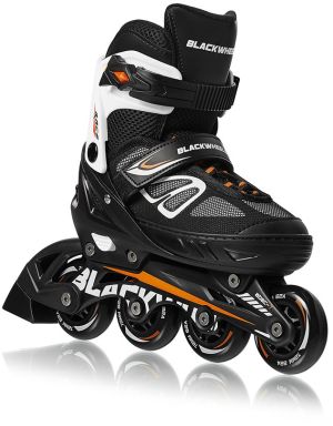Rolki Blackwheels regulowane Sonic Orange-black r. 36-39 3