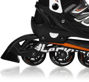 Rolki Blackwheels regulowane Sonic Orange-black r. 39-42 5