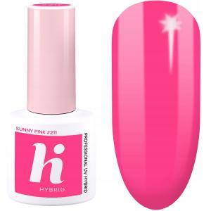 Hi Hybrid Lakier hybrydowy 211 Sunny Pink 5ml 3