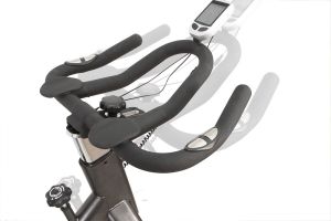 Rower stacjonarny Hertz Rower Hertz XR-550 grafitowo czerwony (11506) 9