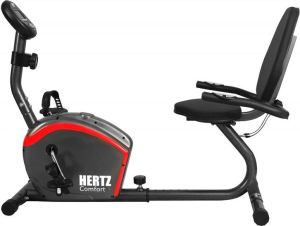 Rower stacjonarny Hertz Comfort 1 magnetyczny czarno-czerwony 2