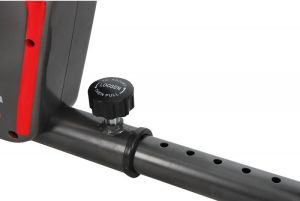 Rower stacjonarny Hertz Comfort 1 magnetyczny czarno-czerwony 6