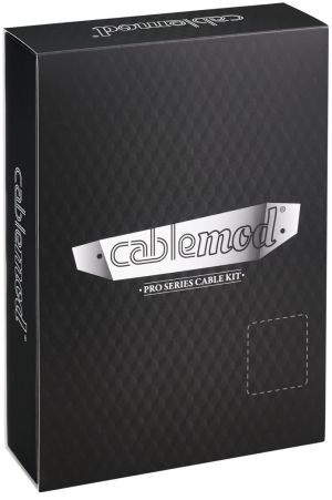 CableMod Zestaw kabli, Czarno-biały (CM-PCSR-FKIT-NKKW-R) 4
