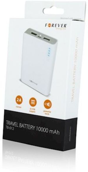 Powerbank Forever TB-012 10000 mAh Szary  (GSM030878) 2