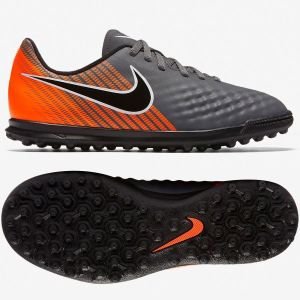 Nike Buty piłkarskie JR Magista ObraX 2 Club TF szaro-pomarańczowe r. 35.5 (AH7317-080) 1