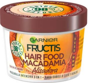Garnier Fructis Hair Food Macadamia wygładzająca maska do włosów suchych i niezdyscyplinowanych 390ml 1