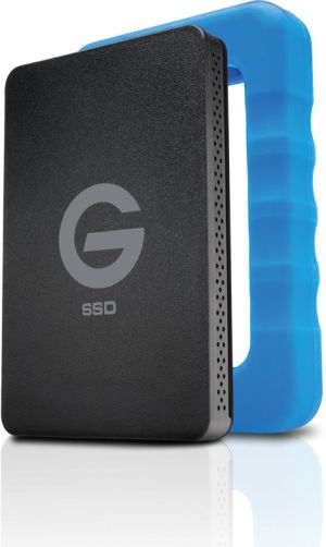 Dysk zewnętrzny SSD G-Technology SSD G-DRIVE ev RaW 1 TB Czarno-niebieski (0G04760) 3