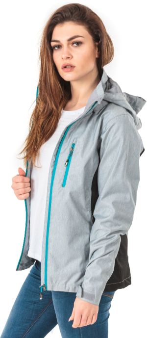 Outhorn Kurtka damska DWR Tech Pro 5000 Zipp HOL18-KUD608 szara r. S 5
