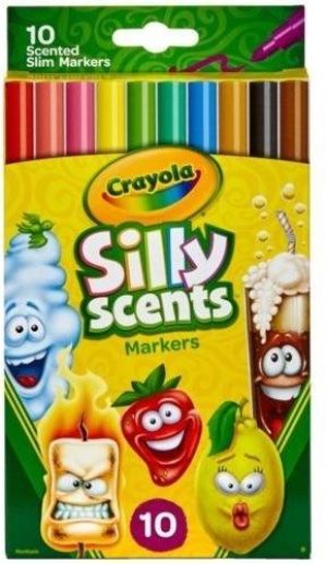 Crayola Markery Silly Scents 10 kolorów (268855) 1