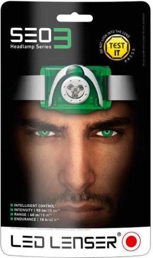 Latarka czołowa Ledlenser Ledlenser SEO3 (green) 7
