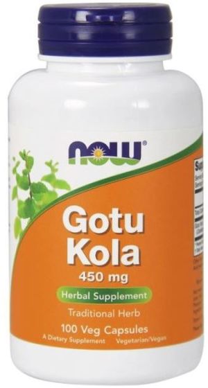 NOW Gotu Kola 450 mg 100 vcaps 1