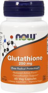 NOW Glutathione 250mg 60 vegekapsułek 1