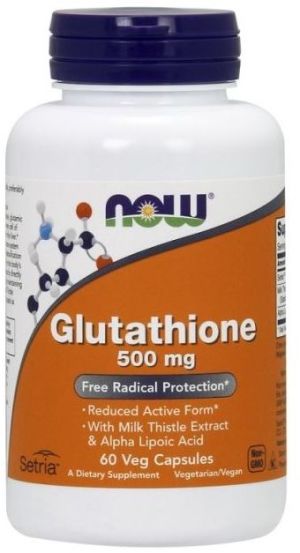 NOW Glutathione 500mg 60 vcaps 1