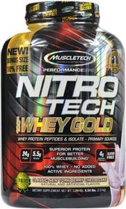 MuscleTech MuscleTech Nitro Tech 100% Whey 2724g cookie&cream - 91021 1