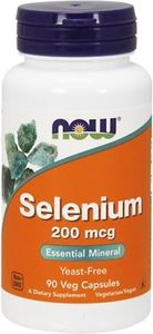 NOW Selenium 200mcg - 90 kapsułek 1