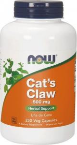 NOW Cats Claw - Koci Pazur 500 Mg - 250 kapsułek 1