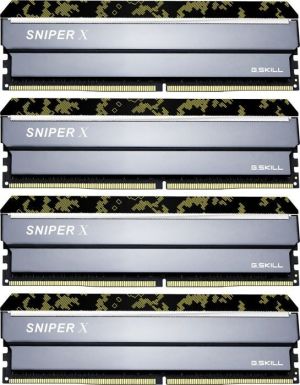 Pamięć G.Skill Sniper X, DDR4, 32 GB, 2400MHz, CL17 (F4-2400C17Q-32GSXK) 1