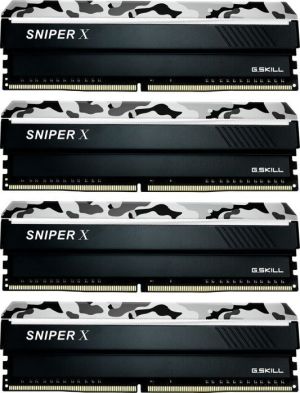 Pamięć G.Skill Sniper X, DDR4, 32 GB, 3600MHz, CL19 (F4-3600C19Q-32GSXW) 1