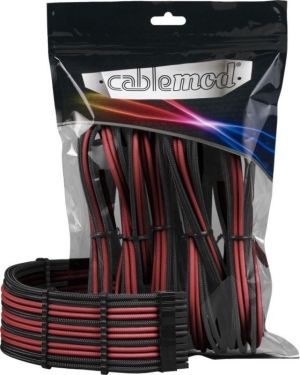 CableMod Zestaw kabli, Czerwono-grafitowy (CM-PCAB-BKIT-NKCR-3PK-R) 4