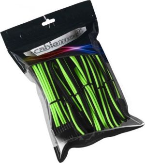 CableMod Zestaw kabli, Czarno-zielony (CM-PCAB-BKIT-NKKLG-3) 2